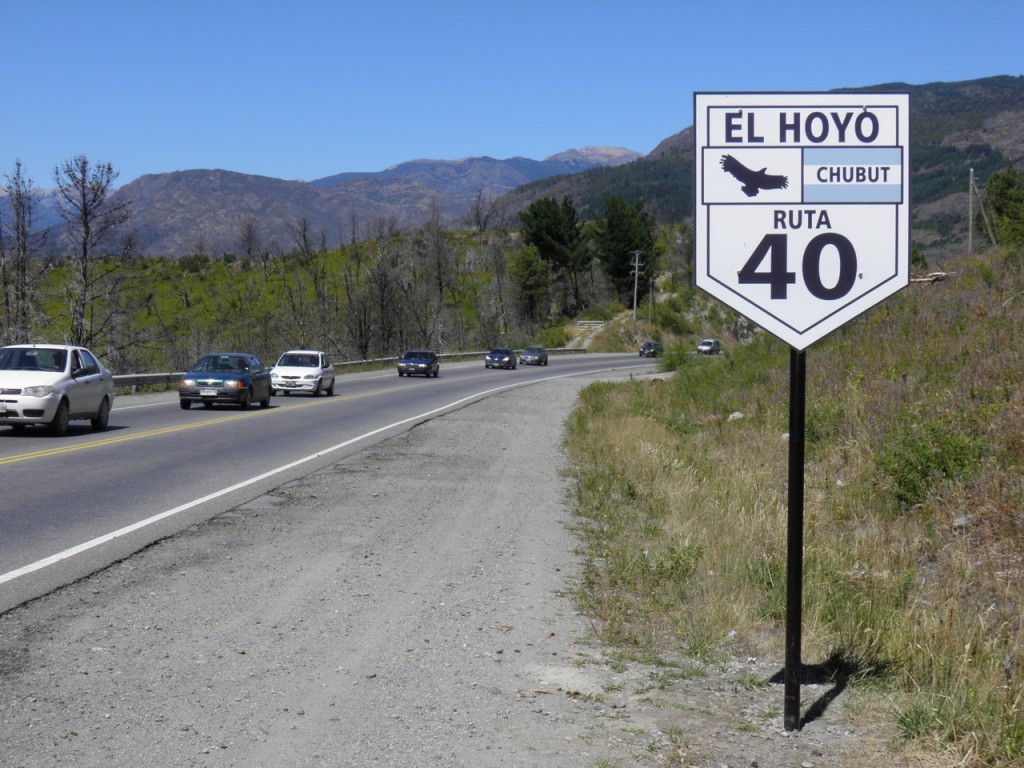 En Argentina, la ruta 40
