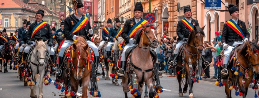 Rumania: el desfile de Brasovului Juni